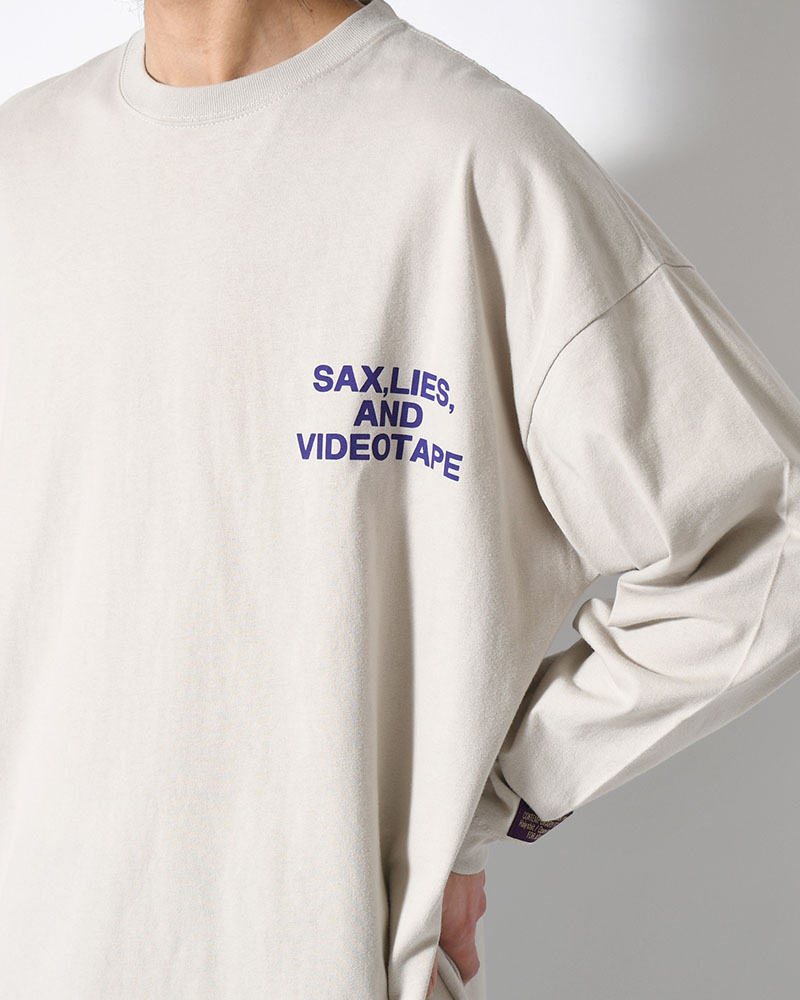 HUMAN ERROR L/S TEE -FROST GRAY-