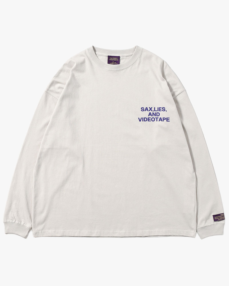 HUMAN ERROR L/S TEE -FROST GRAY-