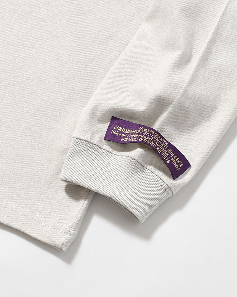 HUMAN ERROR L/S TEE -FROST GRAY-