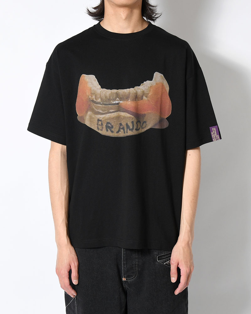 BRANDO TEE -BLACK-