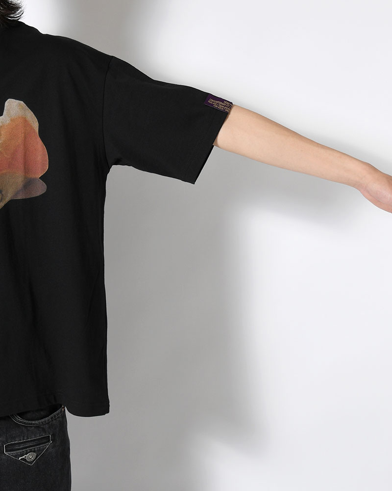 BRANDO TEE -BLACK-