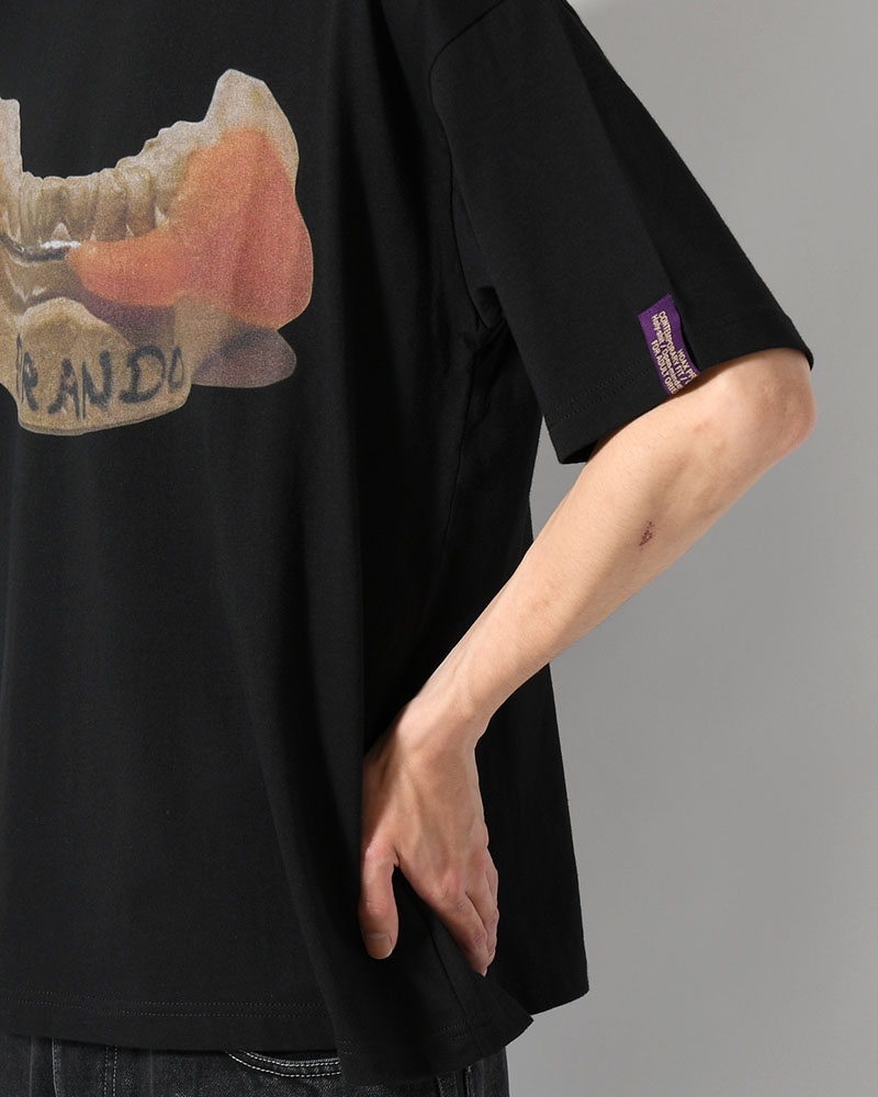 BRANDO TEE -BLACK-