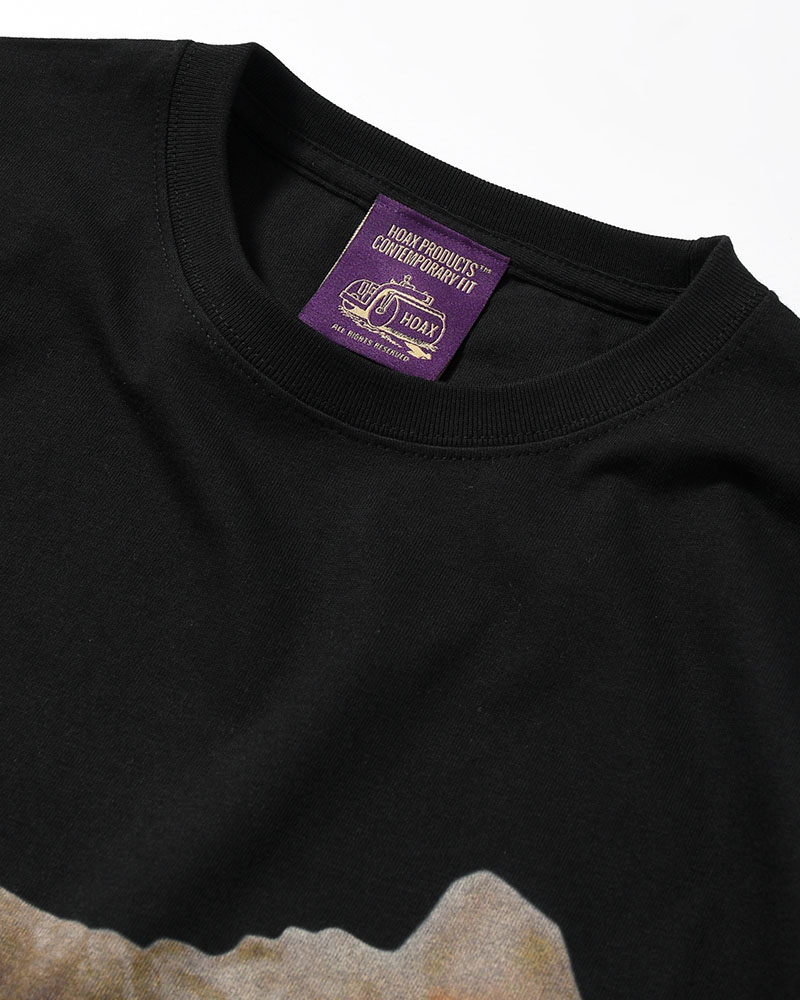 BRANDO TEE -BLACK-