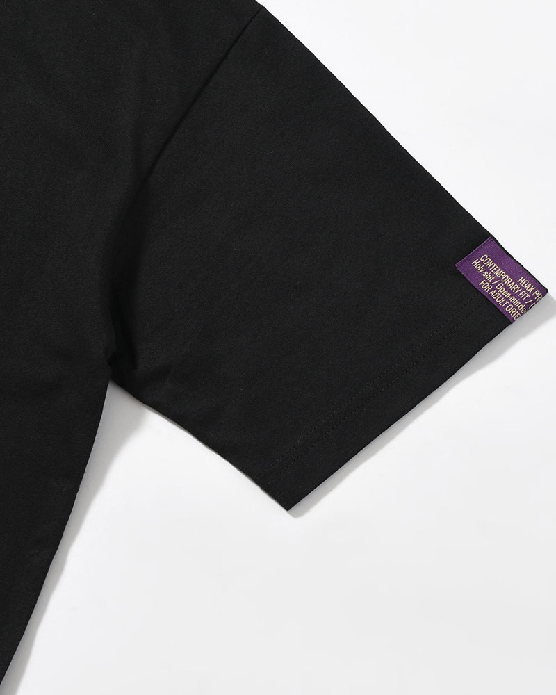 BRANDO TEE -BLACK-