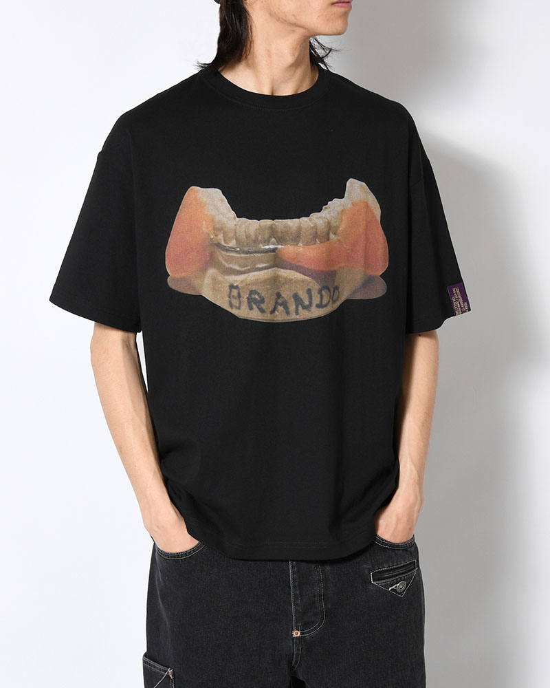 BRANDO TEE -BLACK-