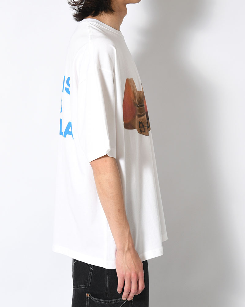 BRANDO TEE -WHITE-