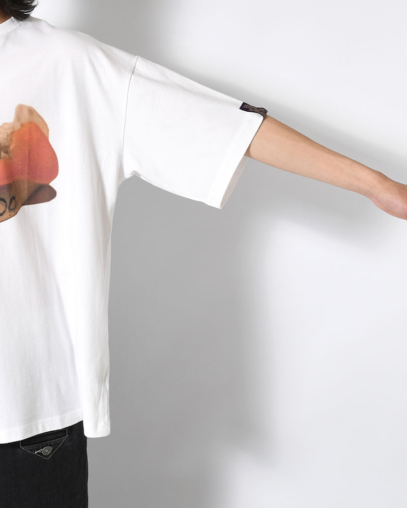BRANDO TEE -WHITE-