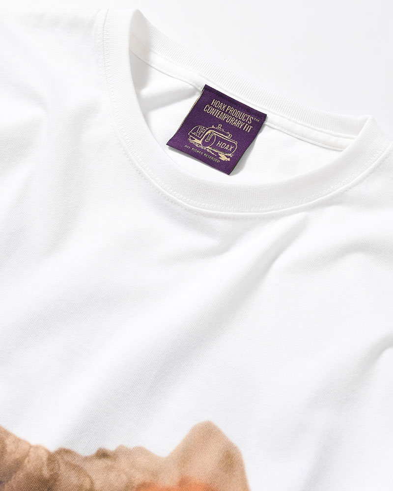 BRANDO TEE -WHITE-