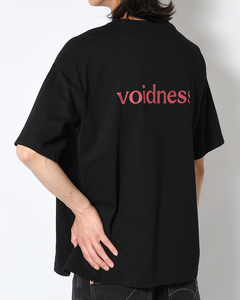 VOIDNESS TEE -BLACK-