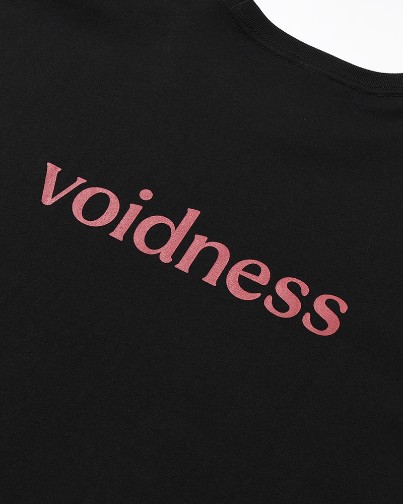 VOIDNESS TEE -BLACK-