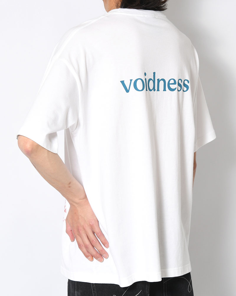 VOIDNESS TEE -WHITE-