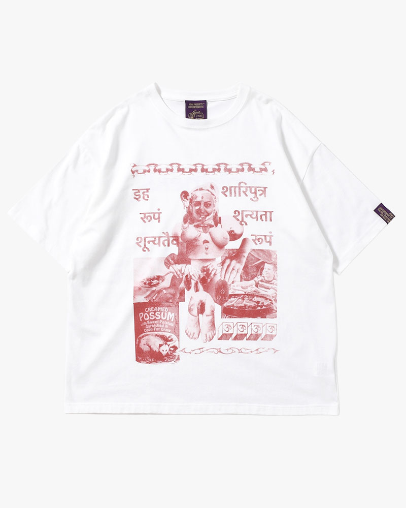 VOIDNESS TEE -WHITE-