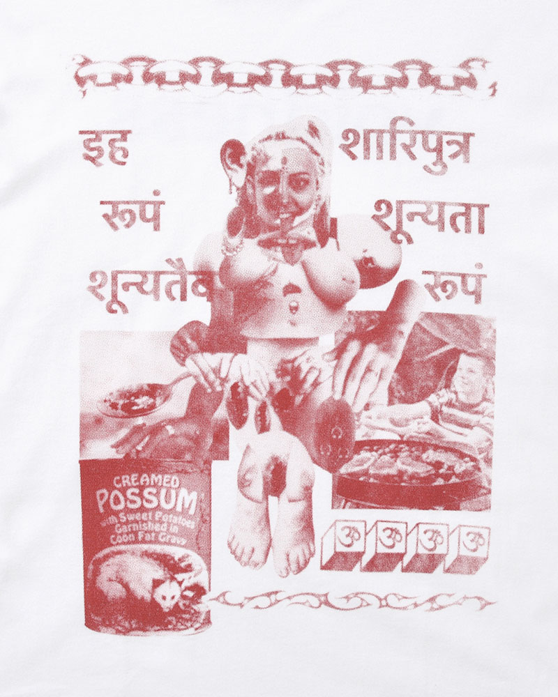 VOIDNESS TEE -WHITE-