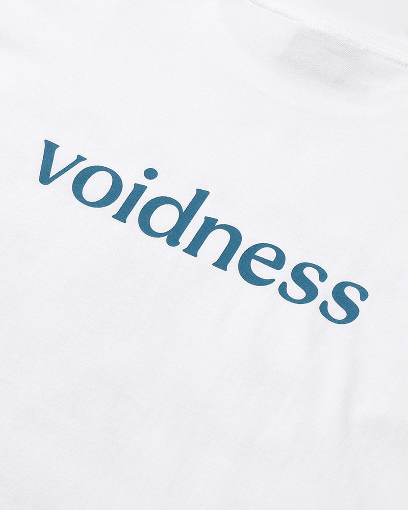 VOIDNESS TEE -WHITE-
