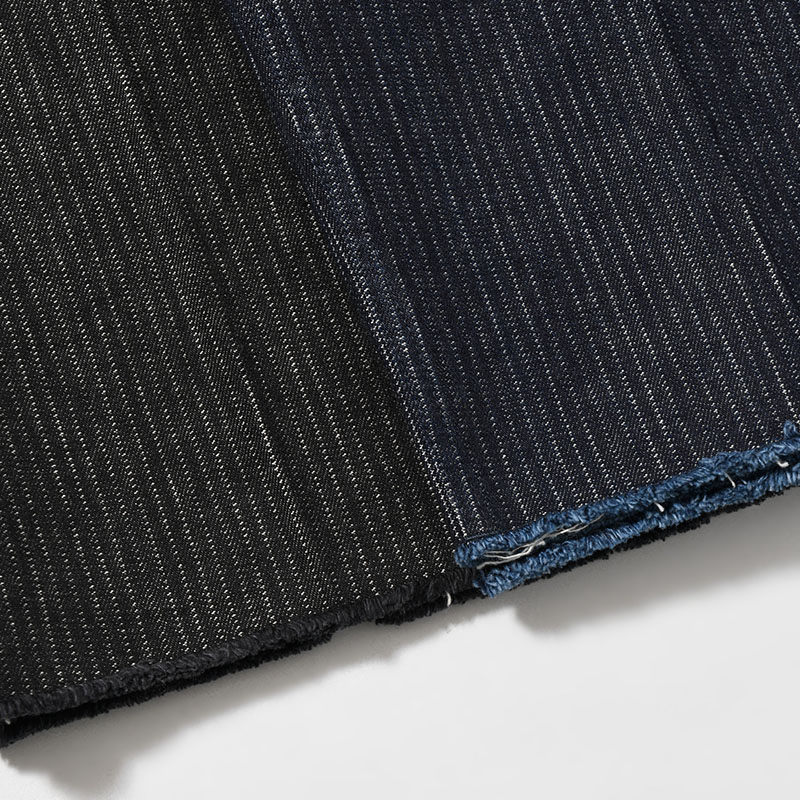 TUCK-BAGGY TYPE 2 Stripe Denim One Wash -2.COLOR-