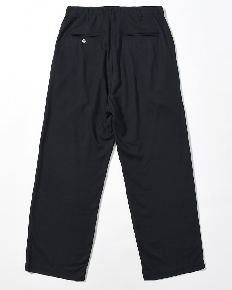 BAMBOO AMUZEN EASY TROUSER -BLACK-
