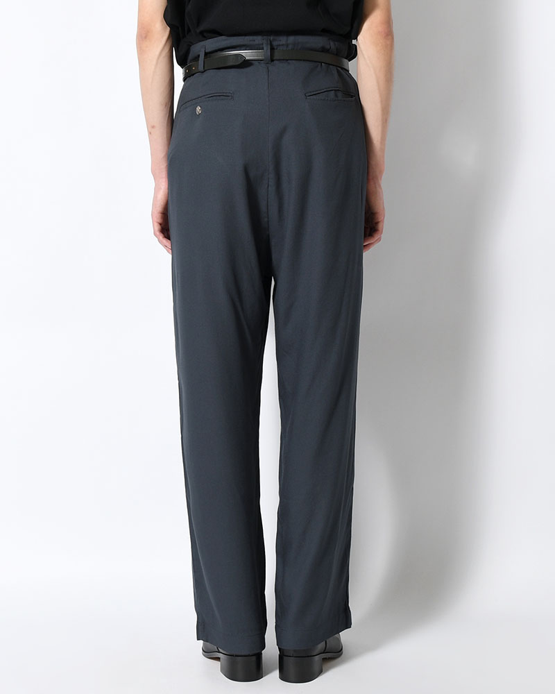 BAMBOO AMUZEN EASY TROUSER -GRY NAVY-