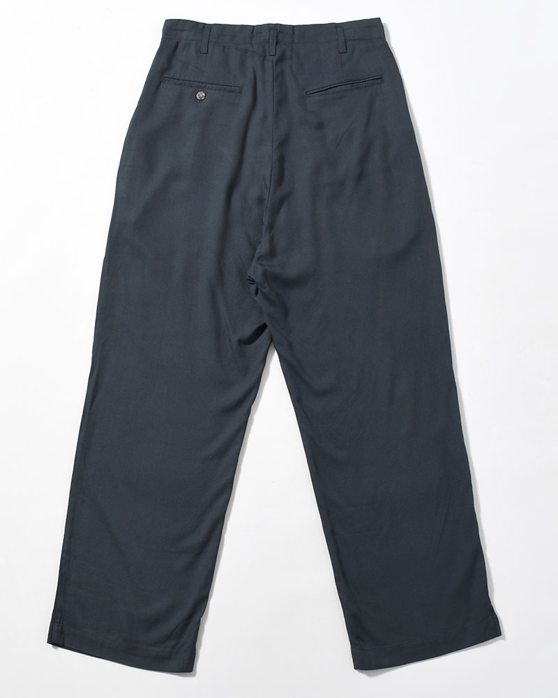 BAMBOO AMUZEN EASY TROUSER -GRY NAVY-