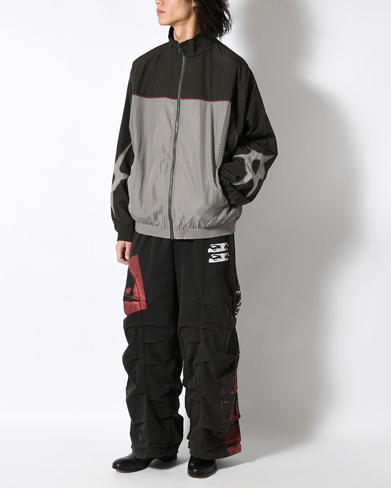 DREAMSCAPE TRACK JACKET -CHARCOAL/GREY-