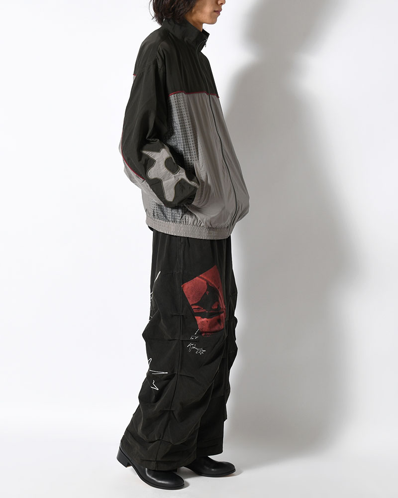 DREAMSCAPE TRACK JACKET -CHARCOAL/GREY-