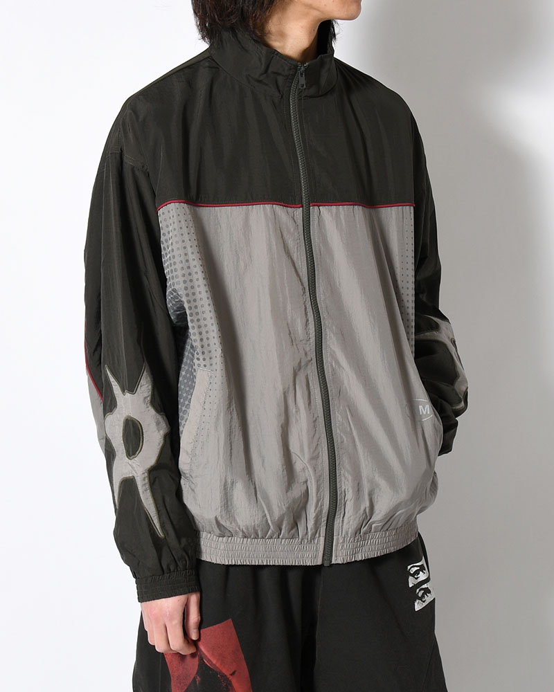 DREAMSCAPE TRACK JACKET -CHARCOAL/GREY-