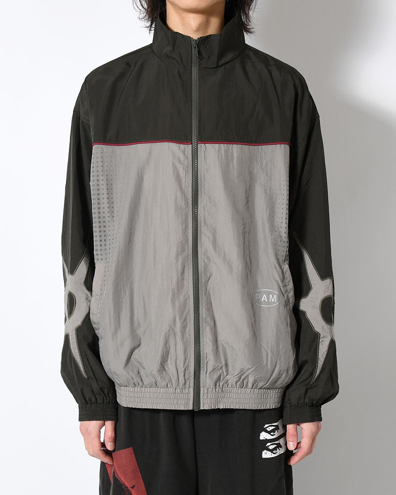 DREAMSCAPE TRACK JACKET -CHARCOAL/GREY-