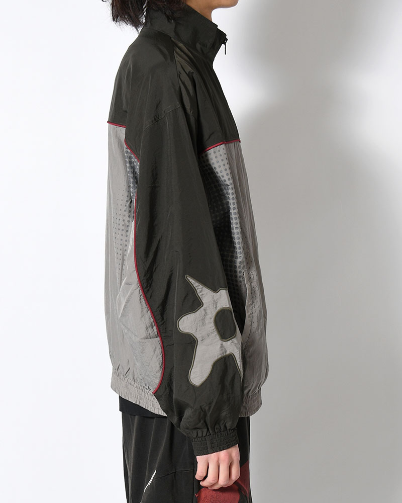 DREAMSCAPE TRACK JACKET -CHARCOAL/GREY-