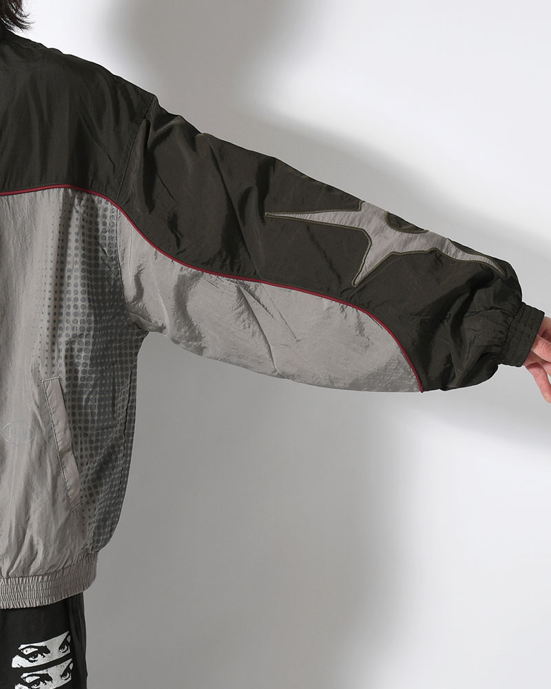 DREAMSCAPE TRACK JACKET -CHARCOAL/GREY-