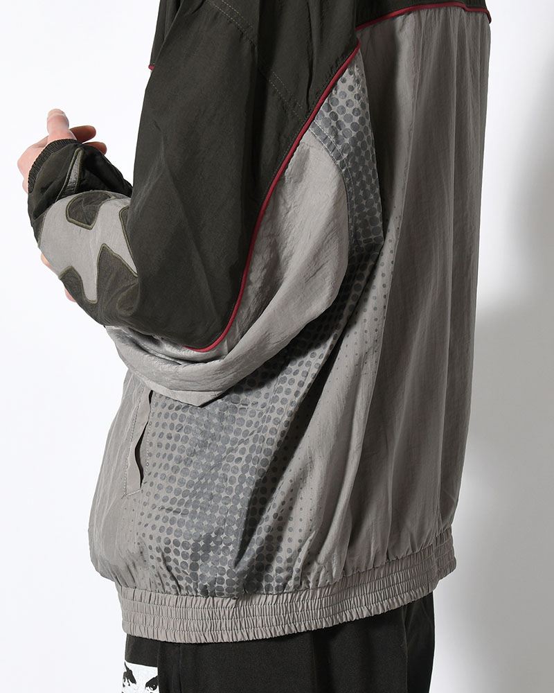 DREAMSCAPE TRACK JACKET -CHARCOAL/GREY-