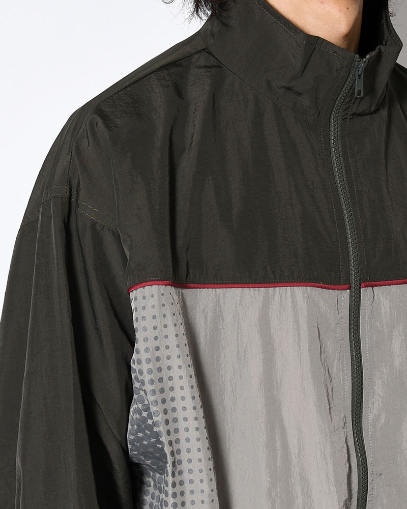 DREAMSCAPE TRACK JACKET -CHARCOAL/GREY-