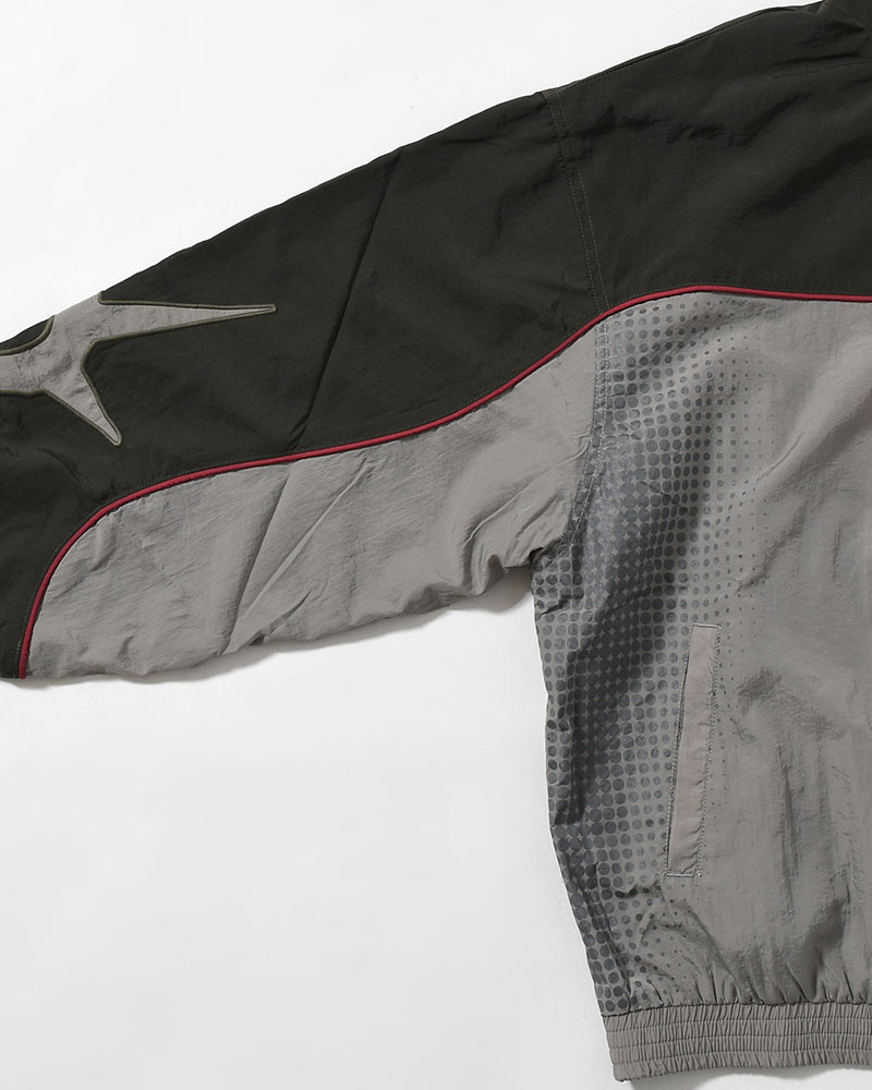 DREAMSCAPE TRACK JACKET -CHARCOAL/GREY-