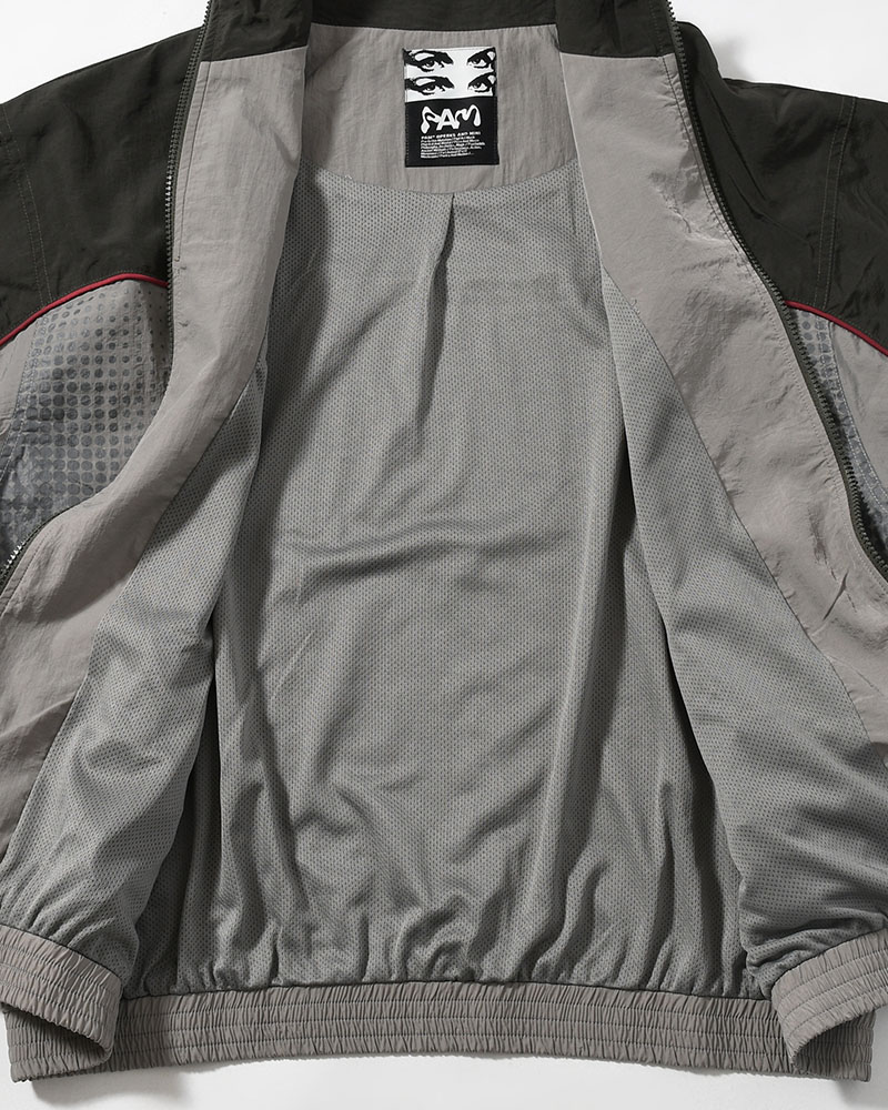 DREAMSCAPE TRACK JACKET -CHARCOAL/GREY-