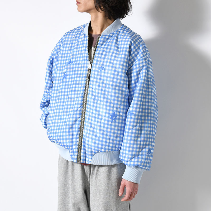 THE EYES OF THE SOUL BOMBER JACKET -ARMY GREEN-