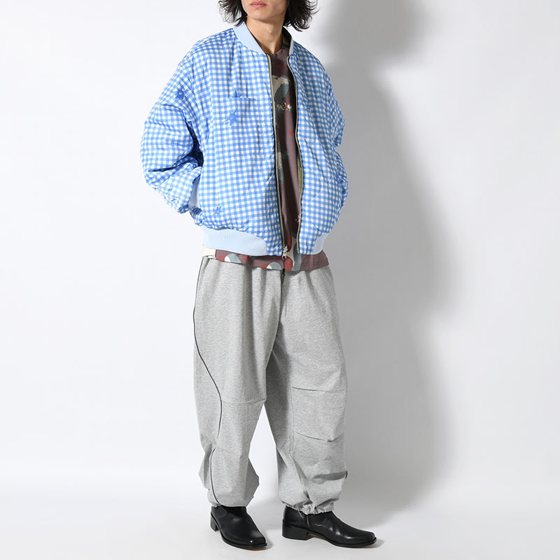 THE EYES OF THE SOUL BOMBER JACKET -ARMY GREEN-