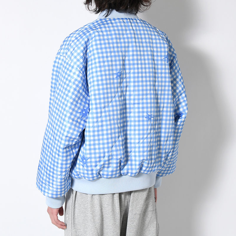 THE EYES OF THE SOUL BOMBER JACKET -ARMY GREEN-