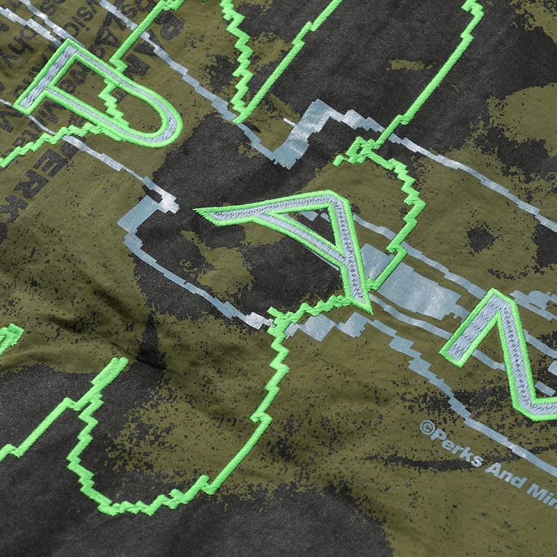 THE EYES OF THE SOUL BOMBER JACKET -ARMY GREEN-