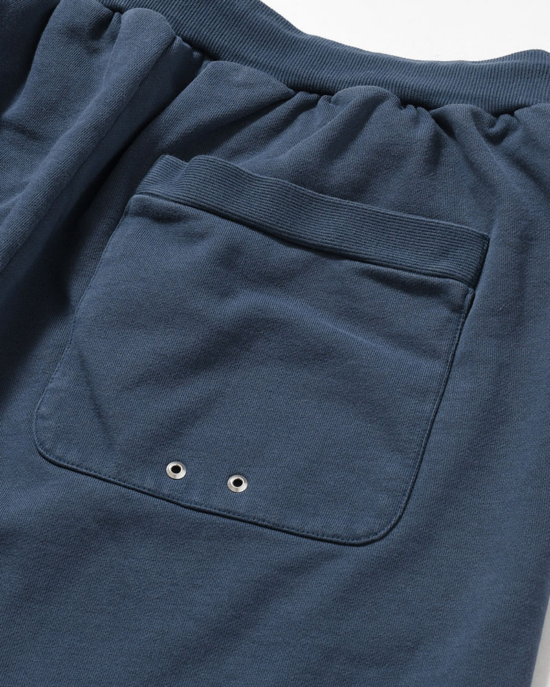 NOCTIS (BAGGY SWEAT PANTS) CUT OFF -NAVY-