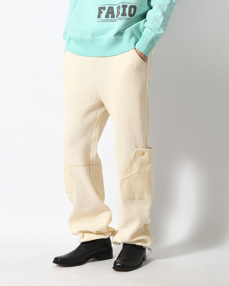 HOSTIS (THERMAL PANTS) -ECRU-