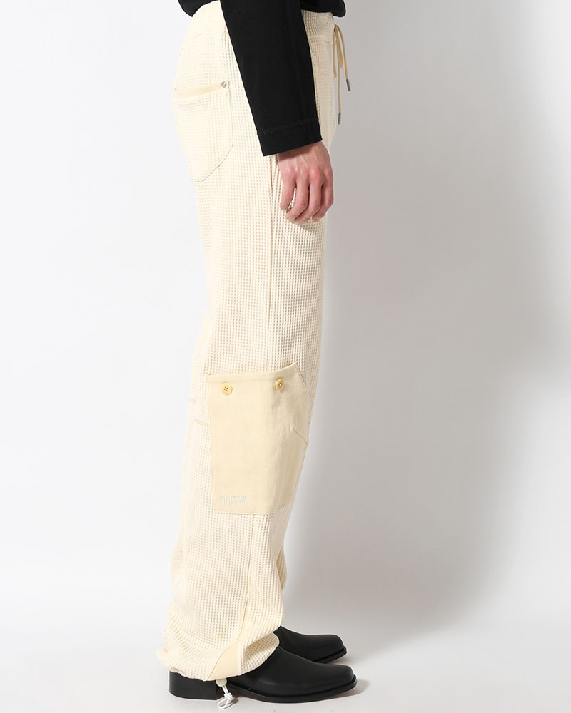 HOSTIS (THERMAL PANTS) -ECRU-