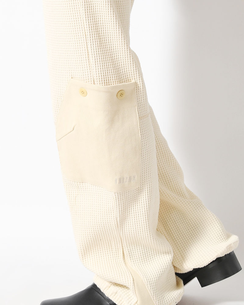 HOSTIS (THERMAL PANTS) -ECRU-