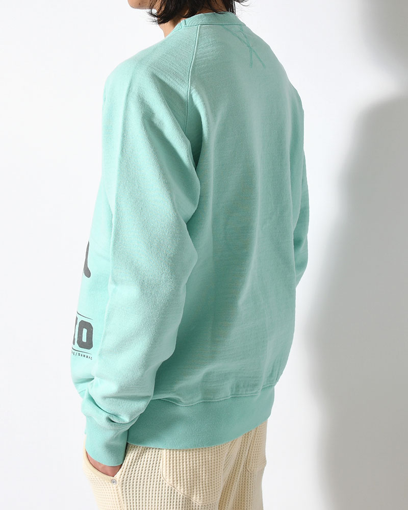 FABIO CREWNECK SWEAT -MINT GREEN-