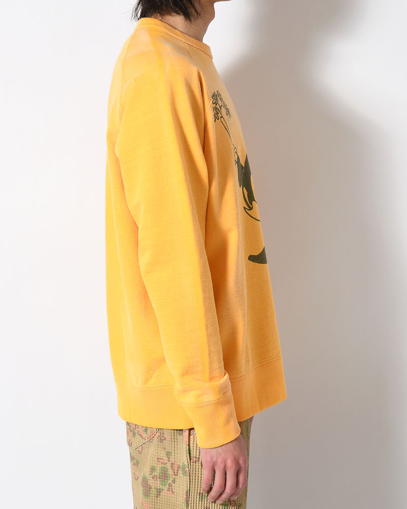 FABIO CREWNECK SWEAT -YELLOW-