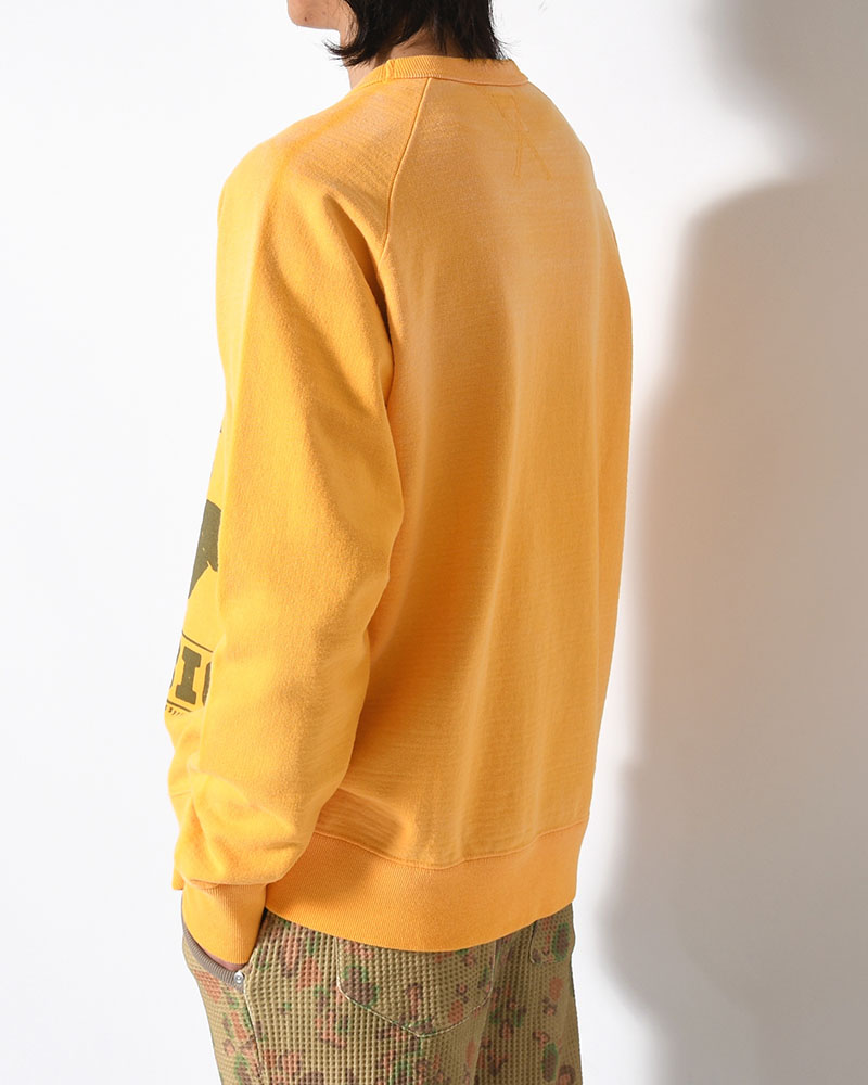 FABIO CREWNECK SWEAT -YELLOW-
