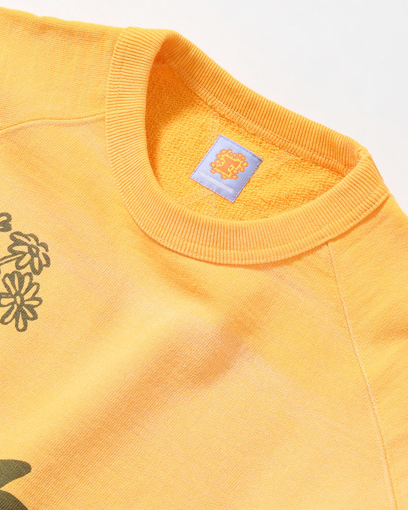 FABIO CREWNECK SWEAT -YELLOW-