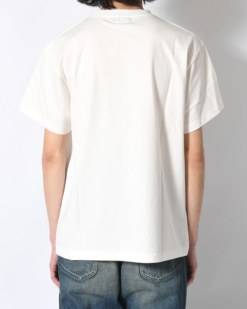 FLOWER TEE -WHITE-