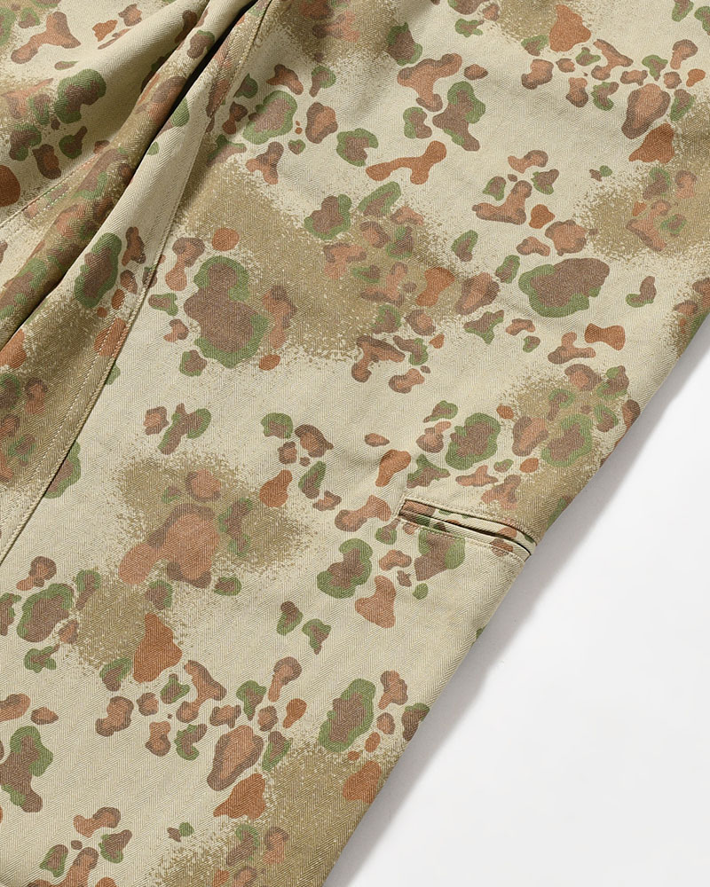 BAGGY CHINO PANTS -OLIVE CAMO-