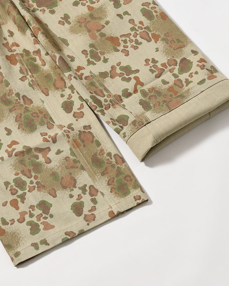 BAGGY CHINO PANTS -OLIVE CAMO-