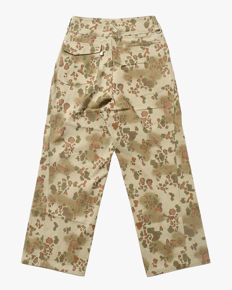 BAGGY CHINO PANTS -OLIVE CAMO-