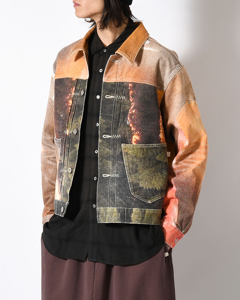 TYPE-2.5 DENIM JACKET -FOREST-