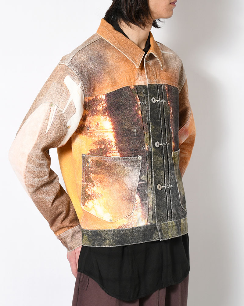 TYPE-2.5 DENIM JACKET -FOREST-
